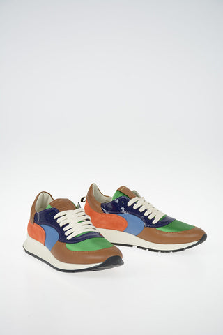 Fabric and Leather MONTECARLO Sneakers