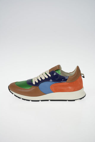Fabric and Leather MONTECARLO Sneakers