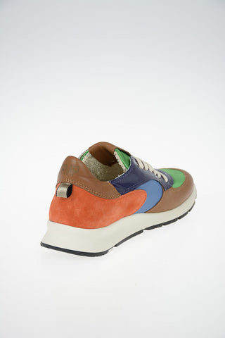 Fabric and Leather MONTECARLO Sneakers