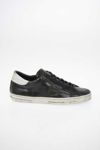 Leather Vintage Effect PARIS Sneakers