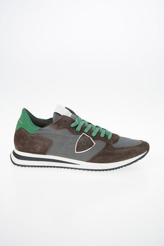Fabric and Leather TRPX Sneakers