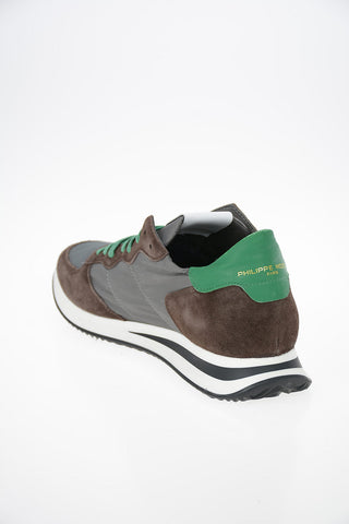 Fabric and Leather TRPX Sneakers