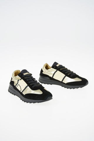 Fabric and Leather TOUJOURS Sneakers