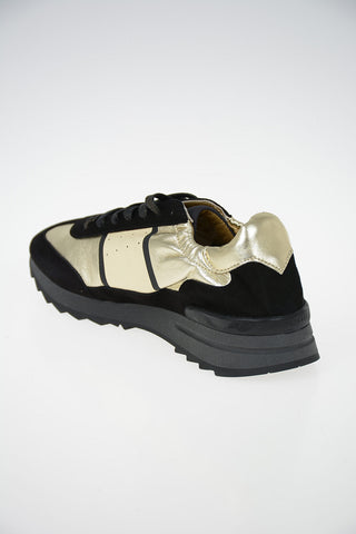Fabric and Leather TOUJOURS Sneakers