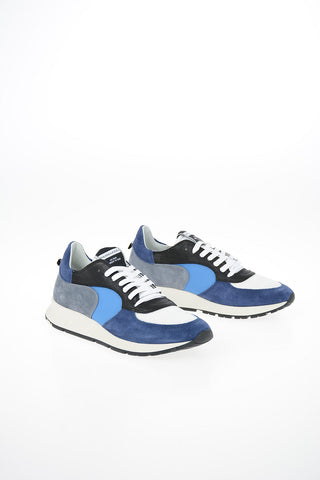 Sneakers MONTECARLO in Pelle e Tessuto