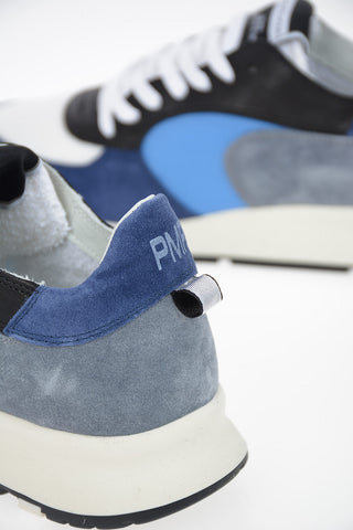 Sneakers MONTECARLO in Pelle e Tessuto