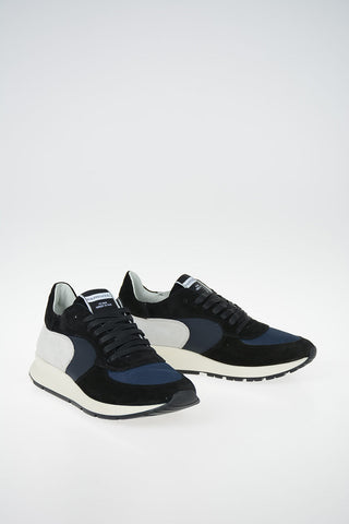 Fabric and Suede Leather MONTECARLO Sneakers
