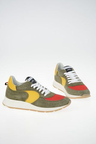 Fabric and Leather MONTECARLO Sneakers