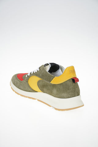 Fabric and Leather MONTECARLO Sneakers