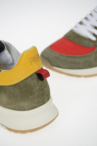Fabric and Leather MONTECARLO Sneakers