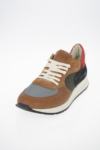 Sneakers MONTECARLO in Pelle e Tessuto