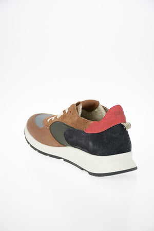 Fabric and Leather MONTECARLO Sneakers
