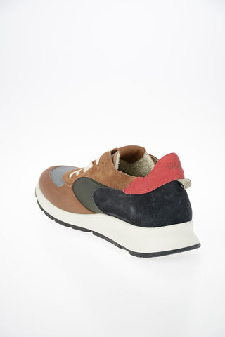 Sneakers MONTECARLO in Pelle e Tessuto