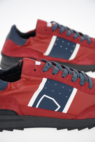 Fabric and Leather TOUJOURS Sneakers