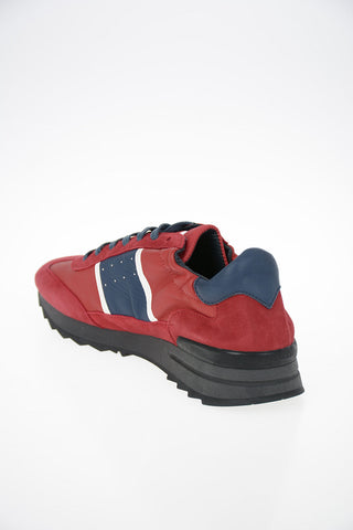 Fabric and Leather TOUJOURS Sneakers