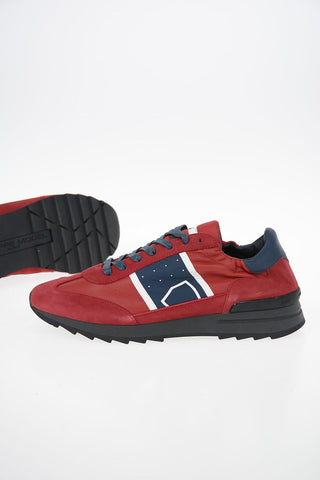 Fabric and Leather TOUJOURS Sneakers