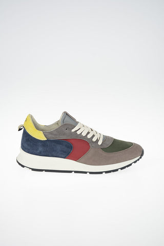 Fabric and Suede Leather MONTECARLO Sneakers