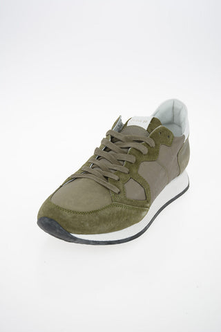 Fabric and Leather MONACO VINTAGE Sneakers