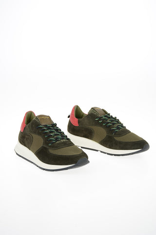 Fabric and Leather MONTECARLO Sneakers