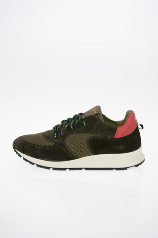 Fabric and Leather MONTECARLO Sneakers