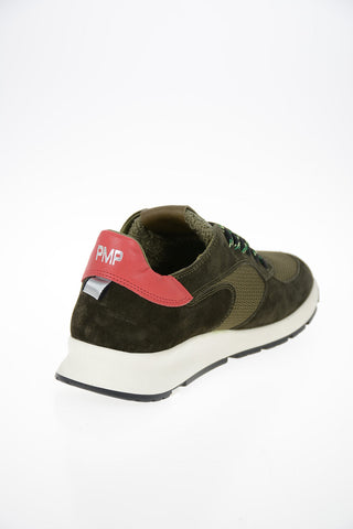 Fabric and Leather MONTECARLO Sneakers