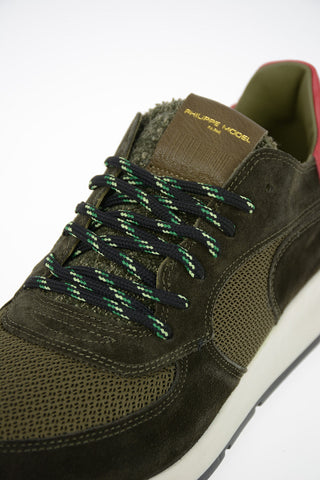 Fabric and Leather MONTECARLO Sneakers