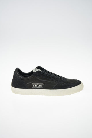 Leather Vintage Effect LAKERS Sneakers