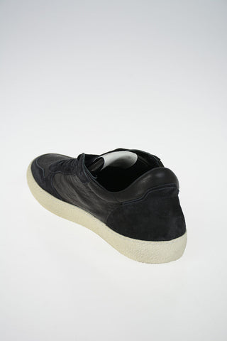 Leather Vintage Effect LAKERS Sneakers