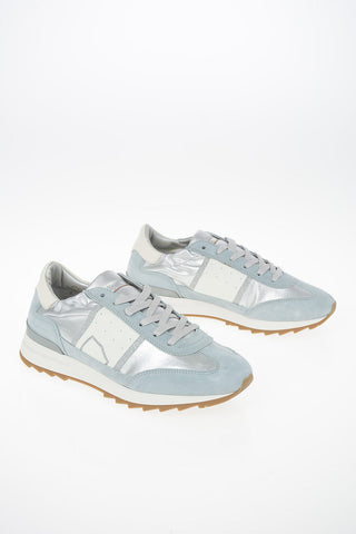 Fabric and Leather TOUJOURS Sneakers