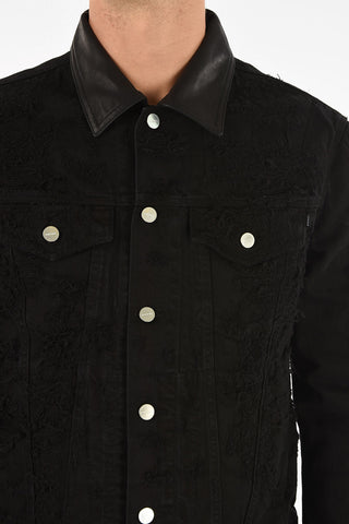 Distresssed D-HILL-L Denim Jacket