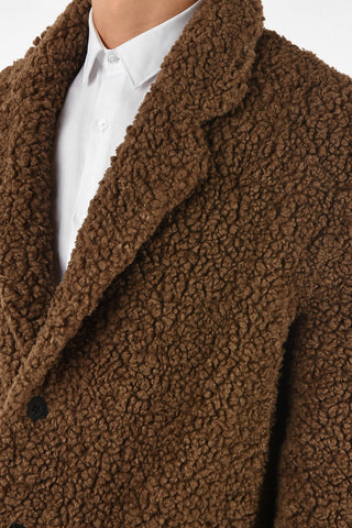 Faux Fur Slim Fit Coat