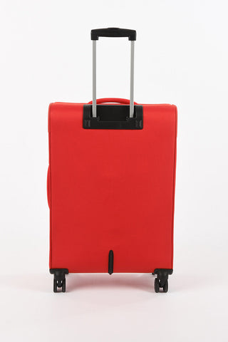 DEEP DIVE Medium Trolley 67cm 4W Expandable Red/Grey