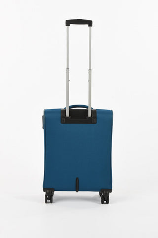 DEEP DIVE Cabin Trolley 55cm 4W Teal/Lime