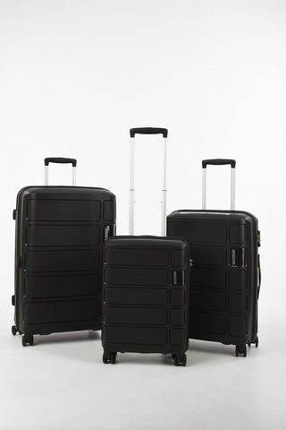 SUMMER SPLASH Set 3 Trolley 4W Black