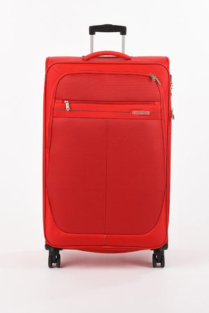 DEEP DIVE Large Trolley 78cm 4W Expandable Red/Grey