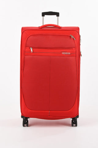 DEEP DIVE Large Trolley 78cm 4W Expandable Red/Grey