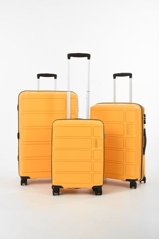 SUMMER SPLASH Set 3 Trolley 4W Honey Yellow