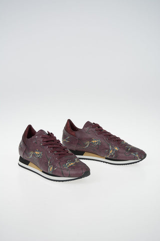 Leather Printed ETOILE Sneakers