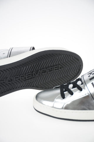 Laminate Leather STRIP Sneakers