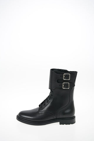 Leather Combat Boots