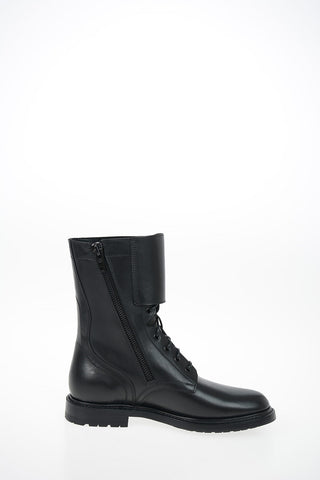 Leather Combat Boots