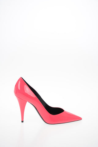 Pumps KIKI in Pelle Fluo 10 cm