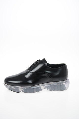 Brushed Leather Derby Shoes