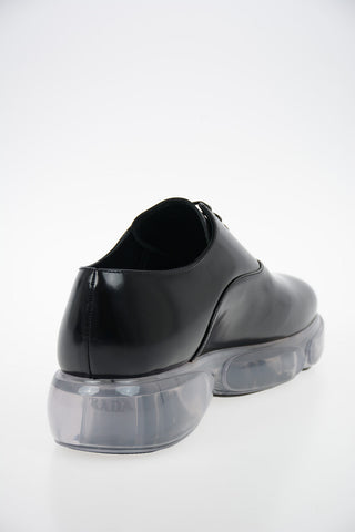 Brushed Leather Derby Shoes