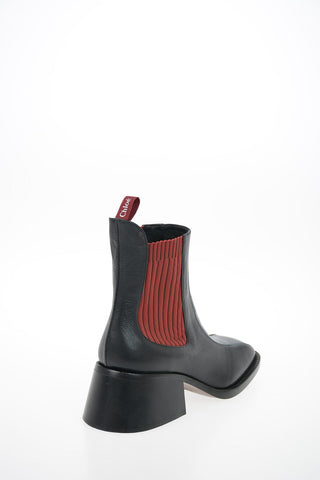 Leather Chelsea Boots 6 cm