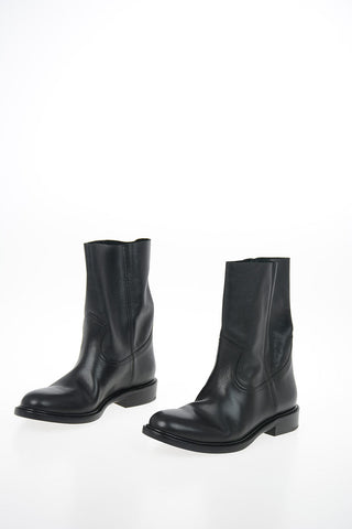 Leather WYATT Pull On Booties