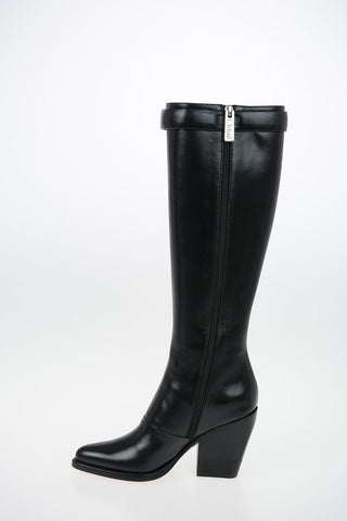 Stivali in Pelle 9cm