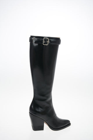 Stivali in Pelle 9cm
