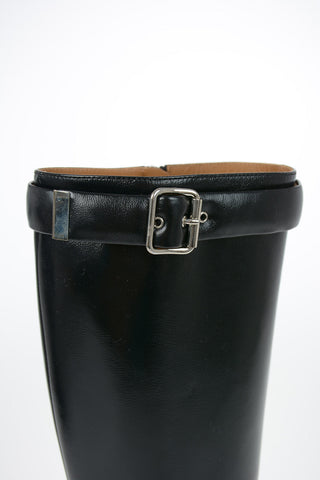 Stivali in Pelle 9cm