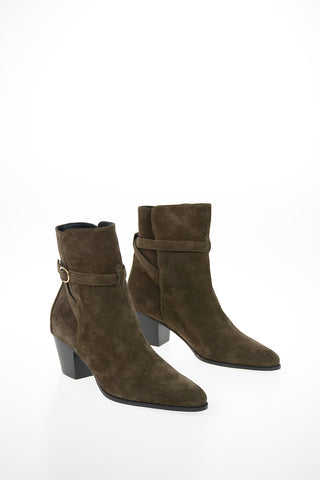 Suede JODHPUR Booties 5.5 cm